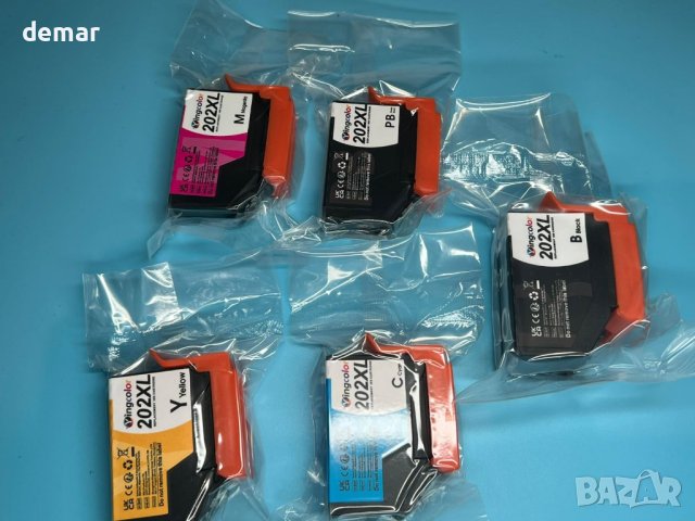 YINGCOLOR 202XL Резервни касети с мастило за Epson, 5 броя, снимка 8 - Консумативи за принтери - 43114252