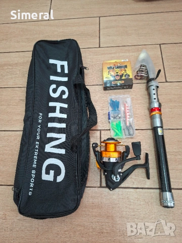 Въдица фидер / Feeder с макара 3.60 М + Подарък риб. принадлежности, снимка 7 - Въдици - 53572569