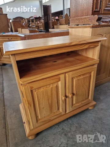 Масивен Тв Шкаф с въртящ се Плот-внос от Германия!, снимка 1