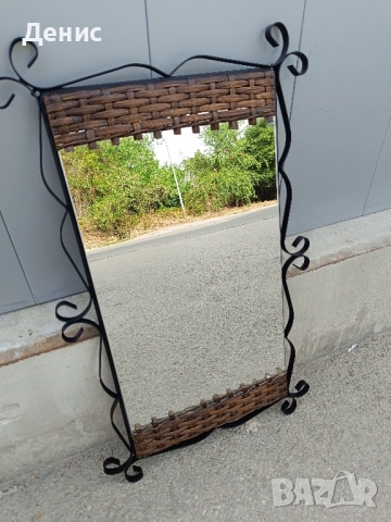 огледало немско ковано желязо , снимка 3 - Други - 51669582