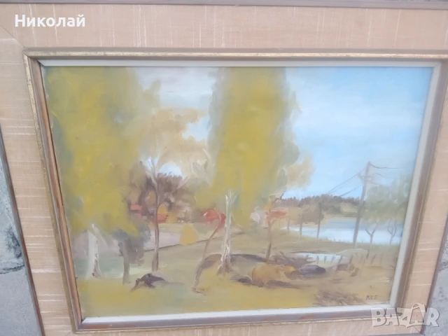 Маслена картина пейзаж!, снимка 1