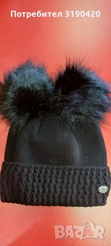 Дамски зимна шапка, снимка 3 - Шапки - 34624273