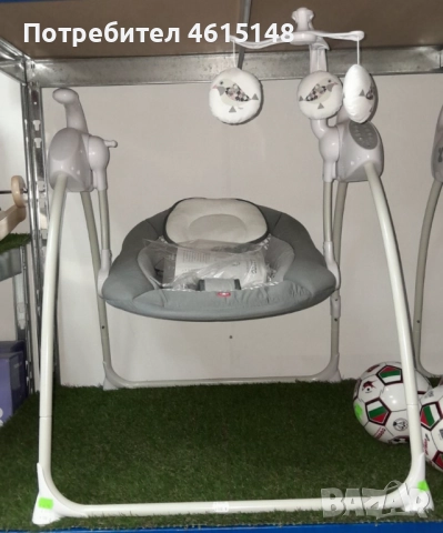 Електрическа люлка за бебе Zizito Hana, снимка 1