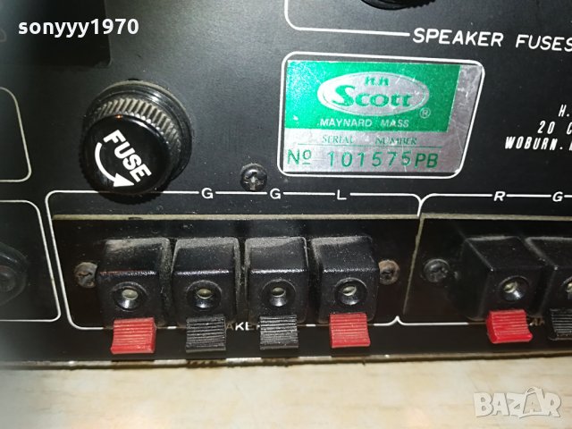 поръчан-SCOTT-USA 2804210739&, снимка 7 - Ресийвъри, усилватели, смесителни пултове - 32703587
