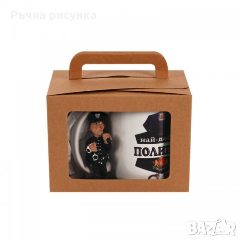 Подаръчен комплект "Полицай", снимка 1 - Декорация за дома - 38295982