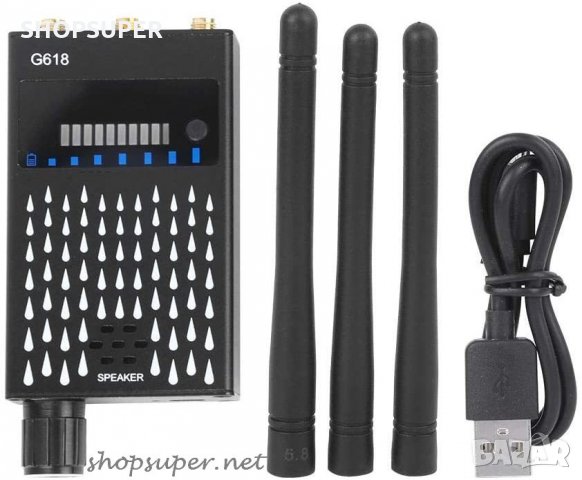 Детектор с 3 антени за камери и подслушватели, снимка 13 - Друга електроника - 33205732