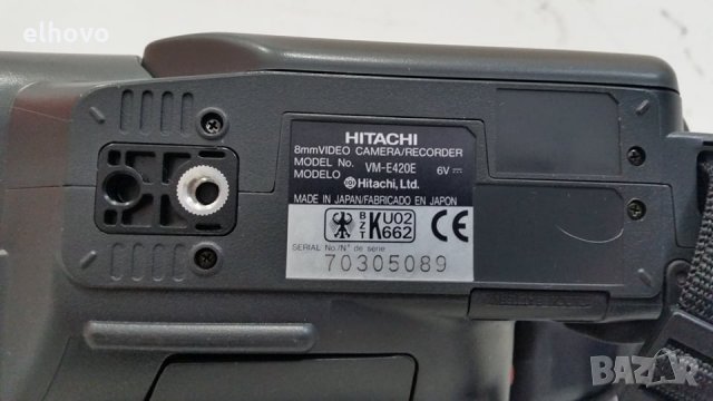 Видеокамера Hitachi VM-E420E, снимка 5 - Камери - 30243498