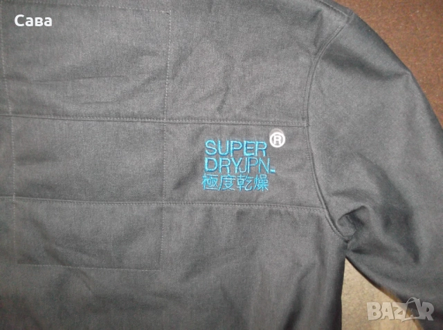 Софтшел SUPERDRY  дамски,М-Л, снимка 5 - Спортни екипи - 52472071