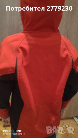 Детски софтшел с размер 122-128 марка BARN OG LEKER,, снимка 6 - Детски якета и елеци - 39477518