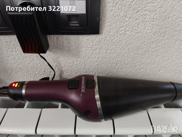 Безжична, акумулаторна прахосмукачка Парксайд (Parkside) PMSSA 8 A1, снимка 4 - Прахосмукачки - 52661771