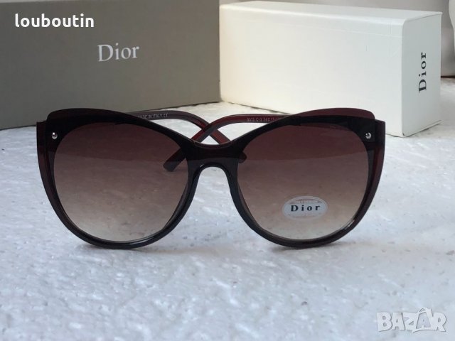 DIOR 2021 слънчеви очила тип котка UV 400 защита с лого, снимка 2 - Слънчеви и диоптрични очила - 33570682