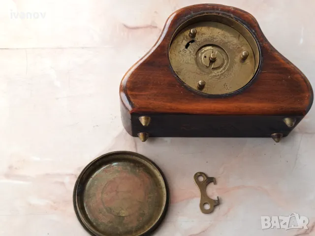 Каминен 8-дневен часовник, снимка 6 - Стенни часовници - 48126588