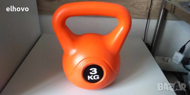 Пудовка KETTLE BELL 3кг, снимка 2 - Фитнес уреди - 43970624