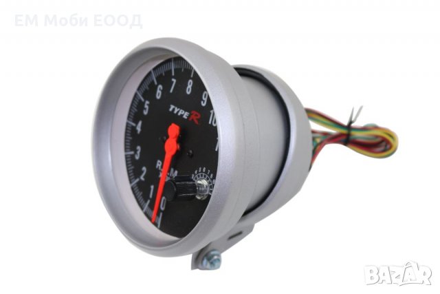 Измервателен тунинг уред оборотомер с осветление 5 инча тахометър, снимка 6 - Аксесоари и консумативи - 32297517