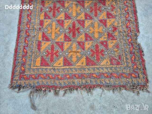Стар молитвен Персийски килим, снимка 2 - Антикварни и старинни предмети - 53292847
