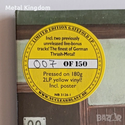 TANKARD - The Meaning Of Life (2xLP - Yellow Vinyl) NEW & SEALED, снимка 3 - Грамофонни плочи - 53269350