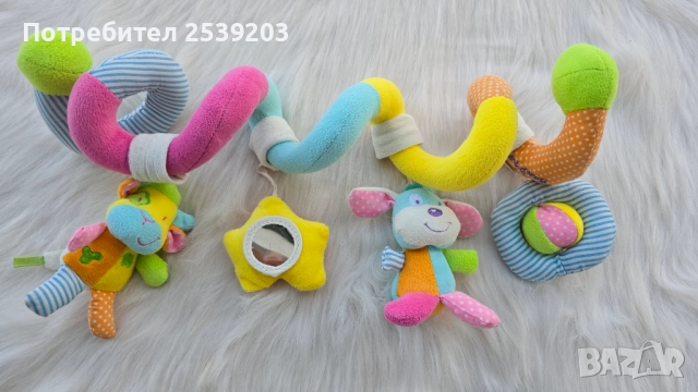 Играчка за детска количка спирала, снимка 7 - Плюшени играчки - 51490580