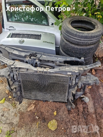 предна маска с радиатори за vw passat b5.5 1.6i 