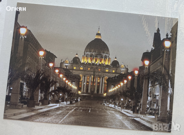Луксозни картички голям формат Рим, снимка 6 - Филателия - 44911257