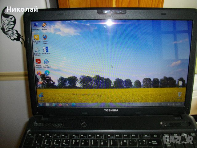 Лаптоп TOSHIBA satellite , снимка 8 - Лаптопи за дома - 33045350