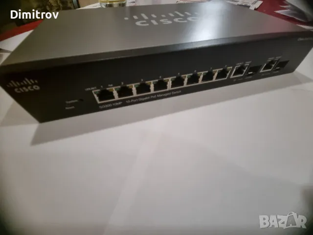 Cisco SG 300-10MPP 10 -port Gigabit MAX PoE+ Managed Switch