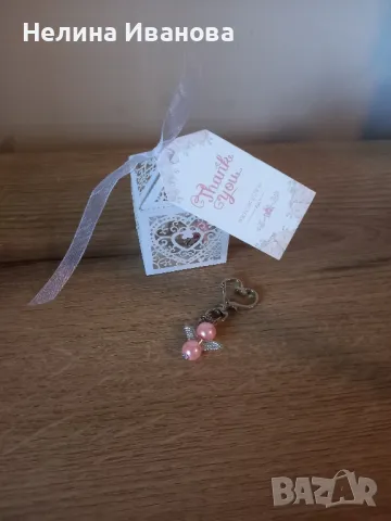 Ключодържател в кутиика, снимка 2 - Подаръци за сватба - 50275048
