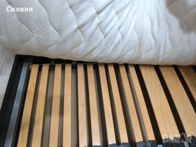 Приста 120х190 с матрак, снимка 7 - Спални и легла - 51187216