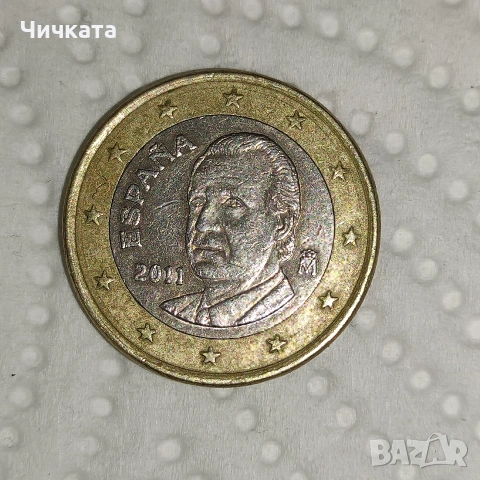 Монета от едно евро , Испания 2011