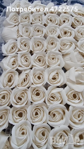 Сапунены рози. Рози от сапун, снимка 7 - Подаръци за жени - 53453151