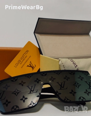 Louis Vuitton Shield Sunglasses – Monogram Edition, снимка 2 - Слънчеви и диоптрични очила - 53591975