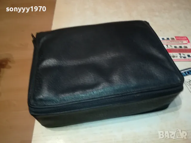 КОЖЕНА ЧАНТА С ДРЪЖКА ЗА ЛУЛИ И АКСЕСОАРИ ОТ ГЕРМАНИЯ 2001251939, снимка 2 - Лули - 48758251