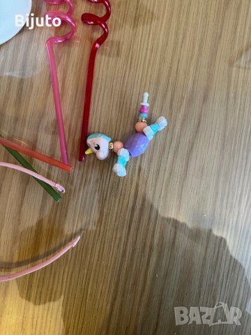 Еднорози чаша диадема гривна играчка и сламки, снимка 2 - Други - 43787563