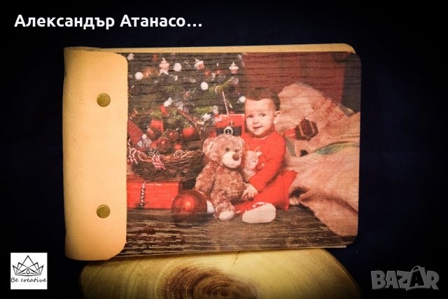 Ръчно изработен албум за снимки с цветен принт, снимка 1