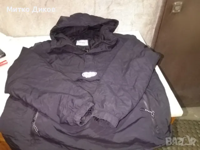Марков анорак нов на Пул Биър с качулка размер Л 