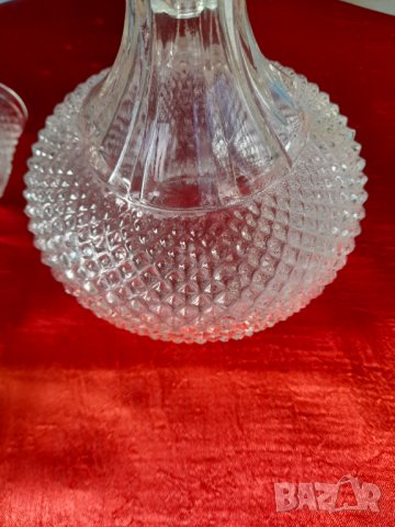 Стари стъклен сервиз , снимка 8 - Антикварни и старинни предмети - 32895326