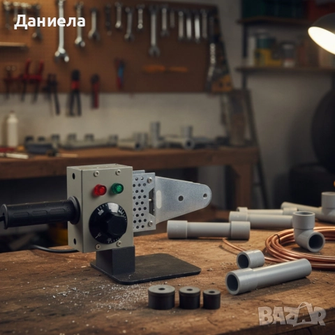 Професионална лепачка за PPR тръби 900W с регулируема температура (50–300°C) – Комплект с куфар, снимка 5 - Други инструменти - 52733665