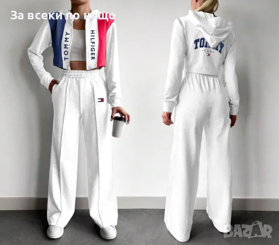 Tommy Hilfiger Дамски Комплект Томи Хилфигер - 2 Налични Цвята Код A404, снимка 3 - Спортни екипи - 49031580