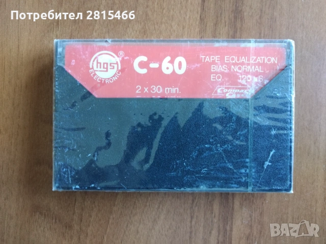 Лот 5бр. ВИНТИДЖ аудио касети нови, снимка 7 - Декове - 47808996