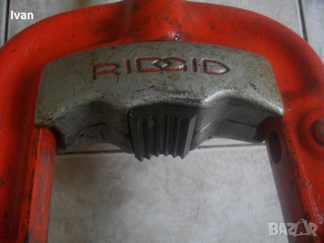 RIDGID №25-Голямо Тръбно Менгеме-1/8-4 инча-Оригинално САЩ-13 кг-135 мм Захват-РИДГИД, снимка 7 - Менгемета - 37345014