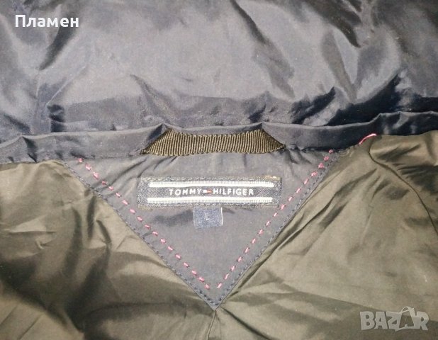 Дамско пухено яке Tommy Hilfiger М-L размер , снимка 4 - Якета - 39111573