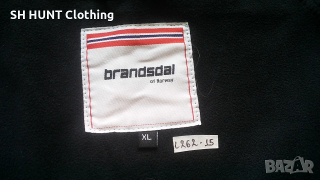 Bransdal of NORWAY VARBERG WINDPROOF Jacket размер XL суичър вятърно устойчив - 2147, снимка 10 - Екипировка - 53495948