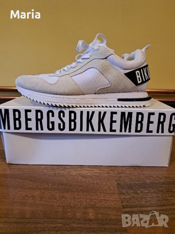 сникърси Bikkembergs Hector B4BKM0028 WHITE 40 M, снимка 5 - Маратонки - 43116188