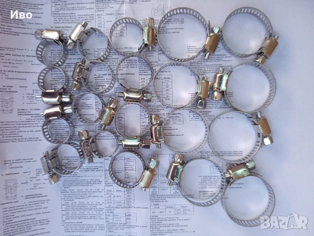 скоби за маркучи