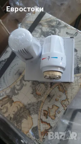 Комплект от 2бр. радиаторни термостатични глави, снимка 6 - Радиатори - 47446574