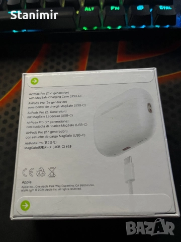 AirPods 2 pro , снимка 2 - Друга електроника - 51790634