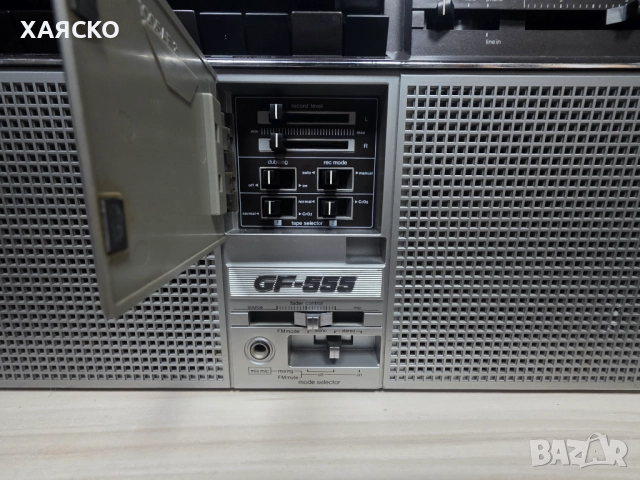SHARP GF-555H, снимка 5 - Радиокасетофони, транзистори - 52989413