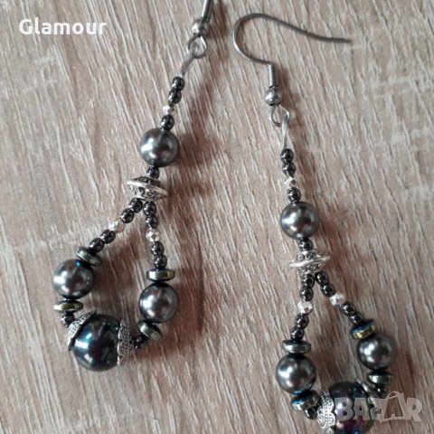 Обеци с перли, снимка 6 - Обеци - 33028825