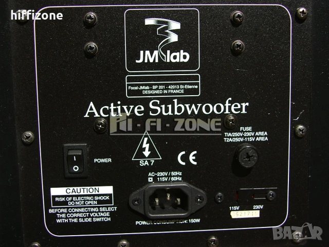  Субуфер Focal jm lab sw 700 , снимка 10 - Тонколони - 53414692