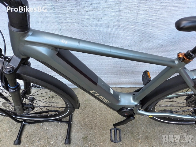 Ел. Велосипед - CUBE KATHMANDU EXC 2022 - 28 цола КАТО НОВО!, снимка 7 - Велосипеди - 53442694