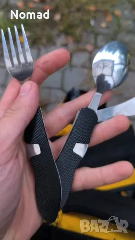 ПРОМО - Сгъваем комплект прибори за къмпинг | 4 в 1, снимка 8 - Екипировка - 49056342